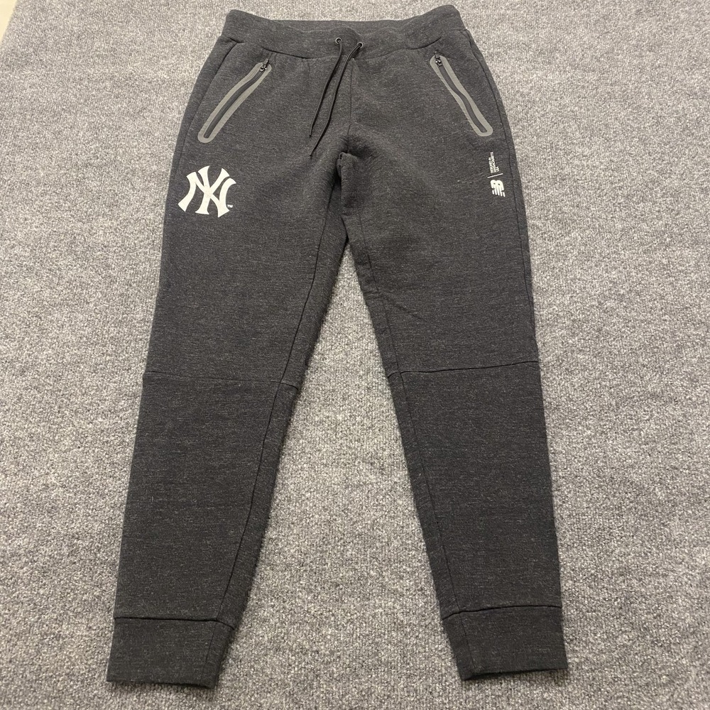 New York Yankees New Balance Joggers Tapered Sweatpants Mens Medium Stretch Fit